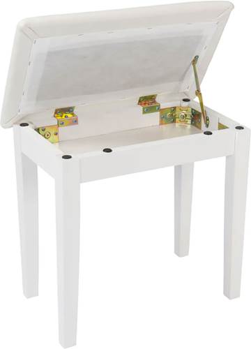 Kinsman KPB01 Piano Bench White Kinsman KPB01 Piano Bench White