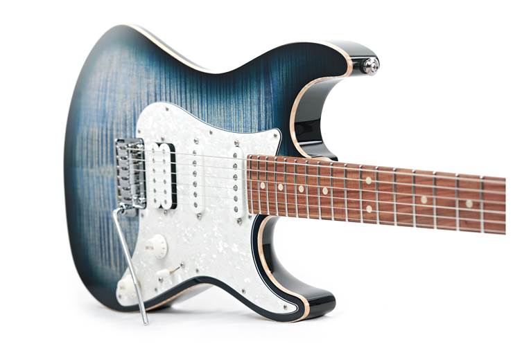 Suhr Standard Plus Faded Trans Whale Blue Burst Roasted Maple Neck with Pau Ferro Fingerboard #85674 Suhr Standard Plus Faded Trans Whale Blue Burst Roasted Maple Neck with Pau Ferro Fingerboard #85674
