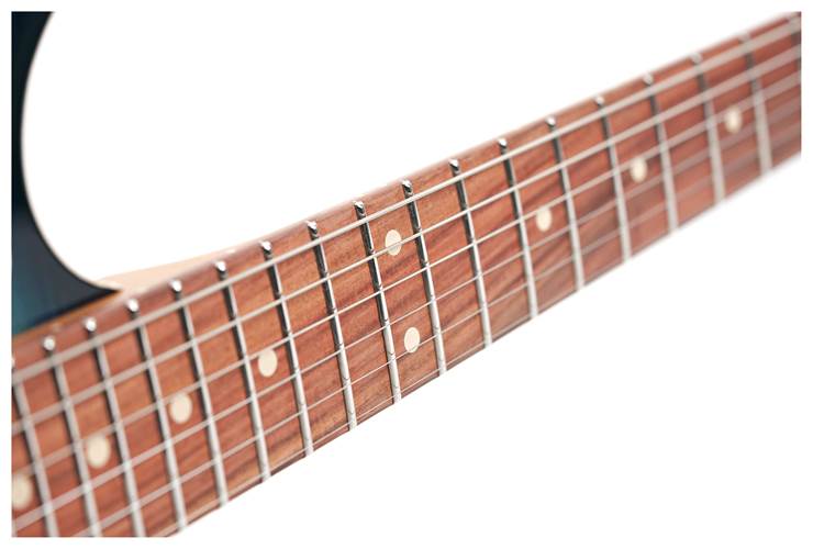 Suhr Standard Plus Faded Trans Whale Blue Burst Roasted Maple Neck with Pau Ferro Fingerboard #85674 Suhr Standard Plus Faded Trans Whale Blue Burst Roasted Maple Neck with Pau Ferro Fingerboard #85674