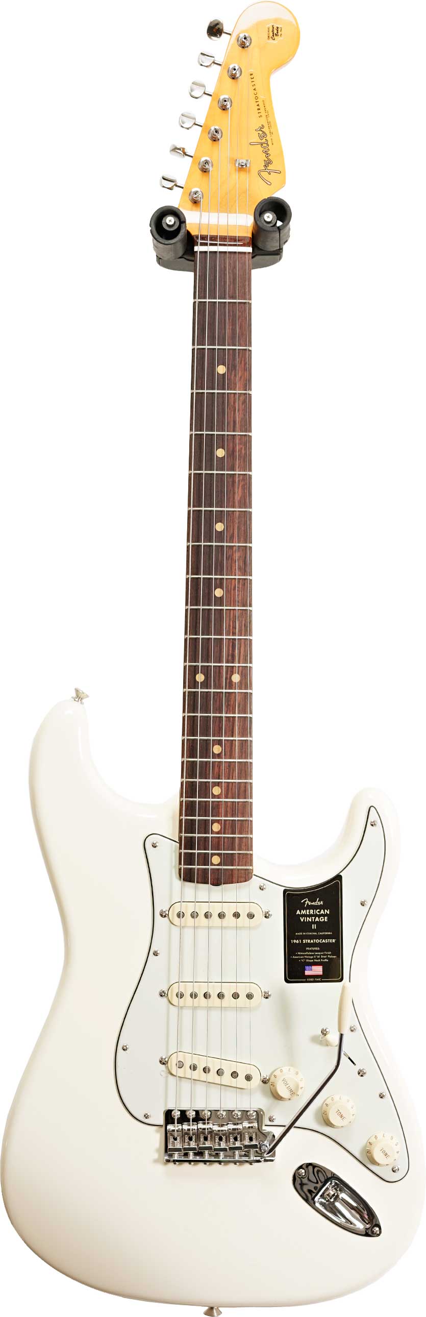 Fender stratocaster deals olympic white rosewood