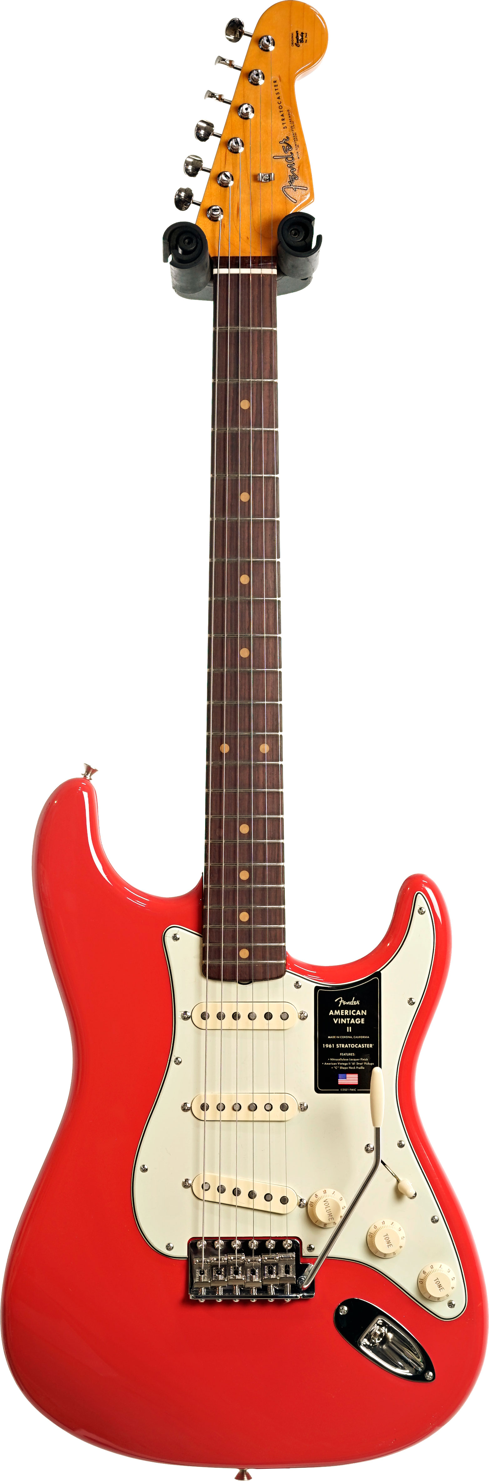 Fender American Vintage II 1961 Stratocaster Rosewood Fingerboard Fiesta Red (Ex-Demo) #V2561899
