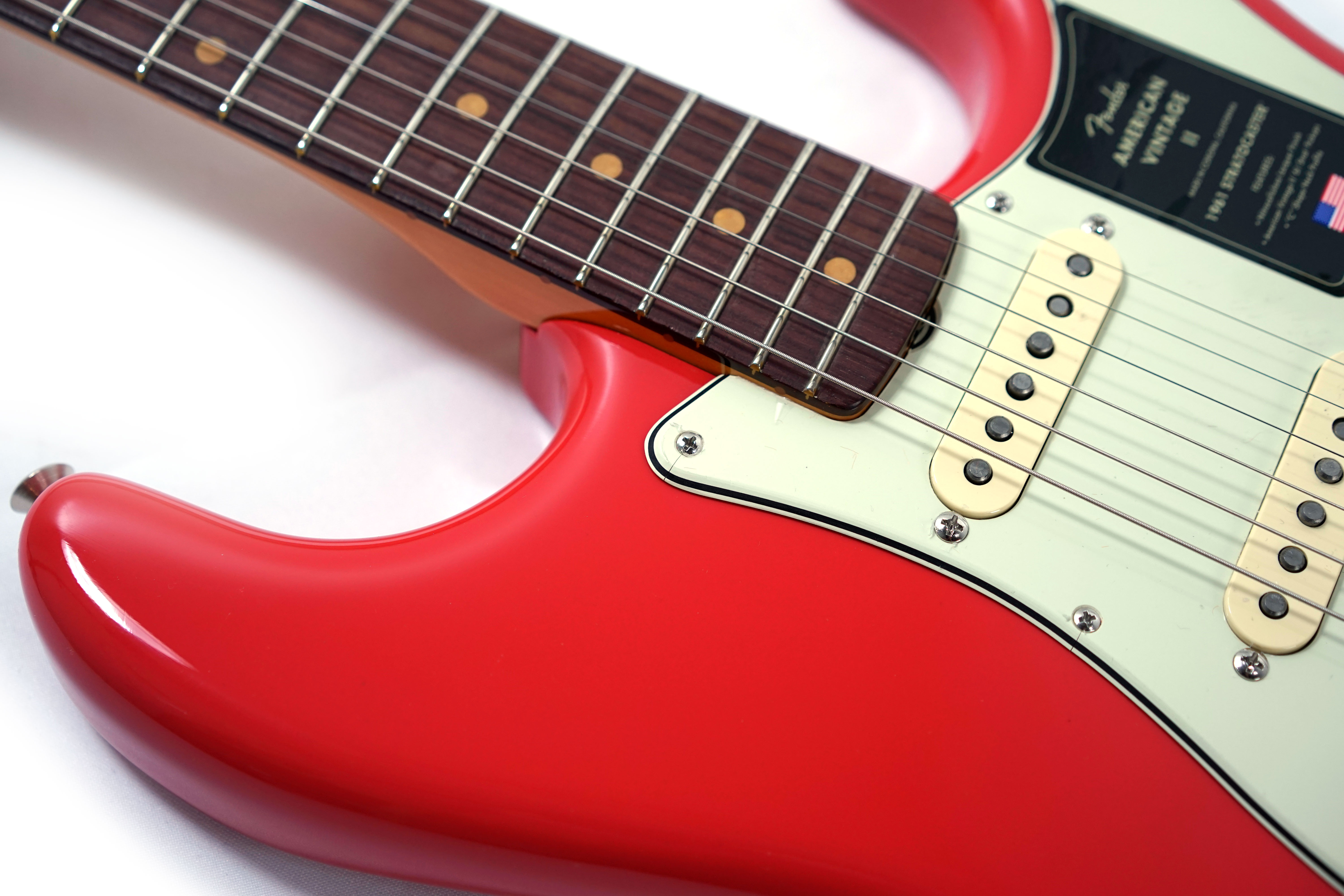 Fender American Vintage II 1961 Stratocaster Rosewood Fingerboard Fiesta Red (Ex-Demo) #V2561899