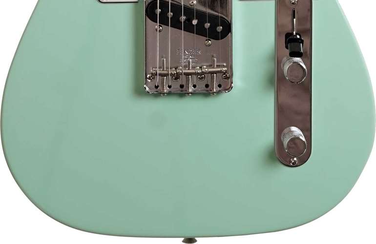 Fender American Vintage II 63 Telecaster Rosewood Fingerboard Surf Green (Ex-Demo) #V2443572 Fender American Vintage II 63 Telecaster Rosewood Fingerboard Surf Green (Ex-Demo) #V2443572