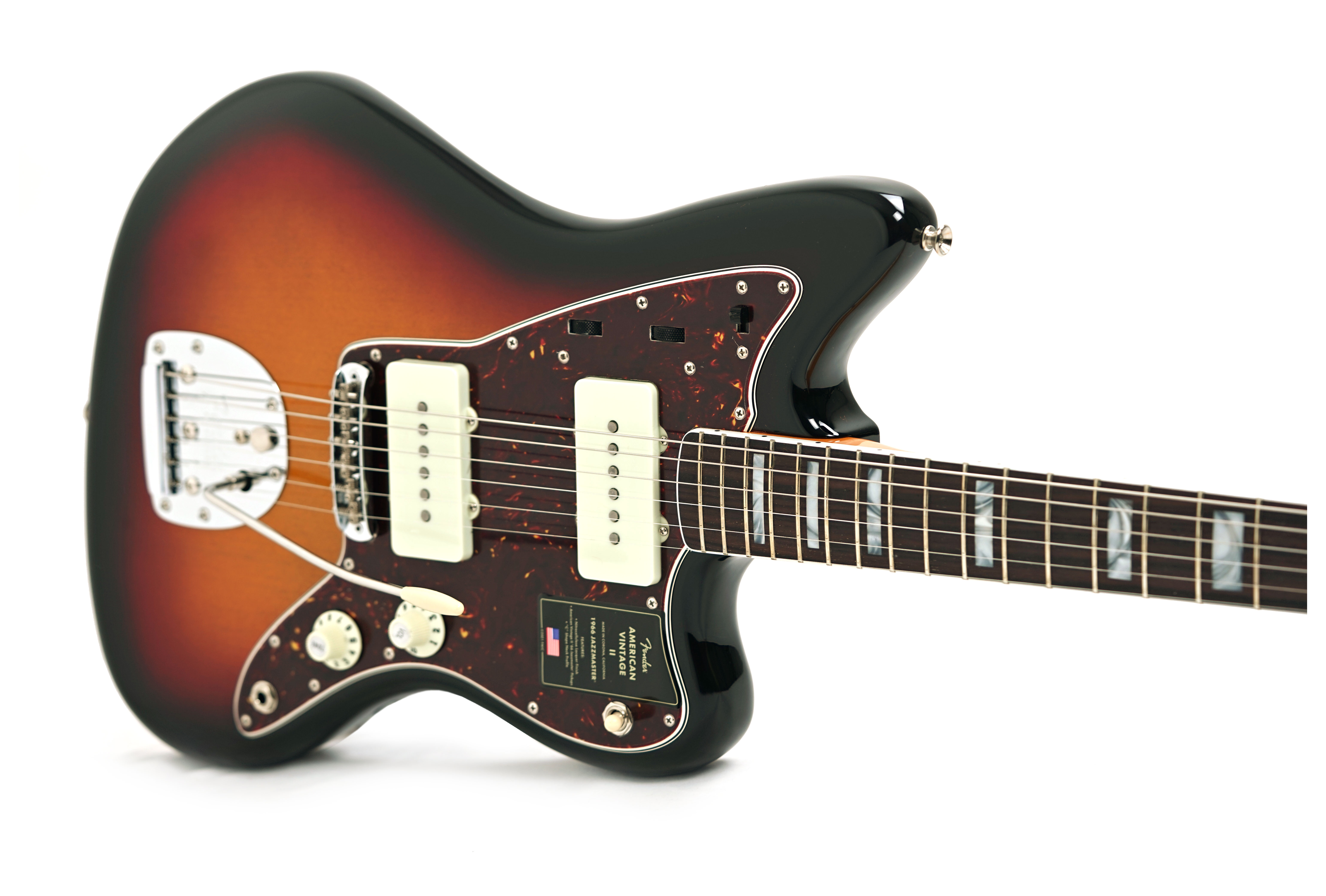 Fender American Vintage II 66 Jazzmaster Rosewood Fingerboard 3 Colour Sunburst #V2557293