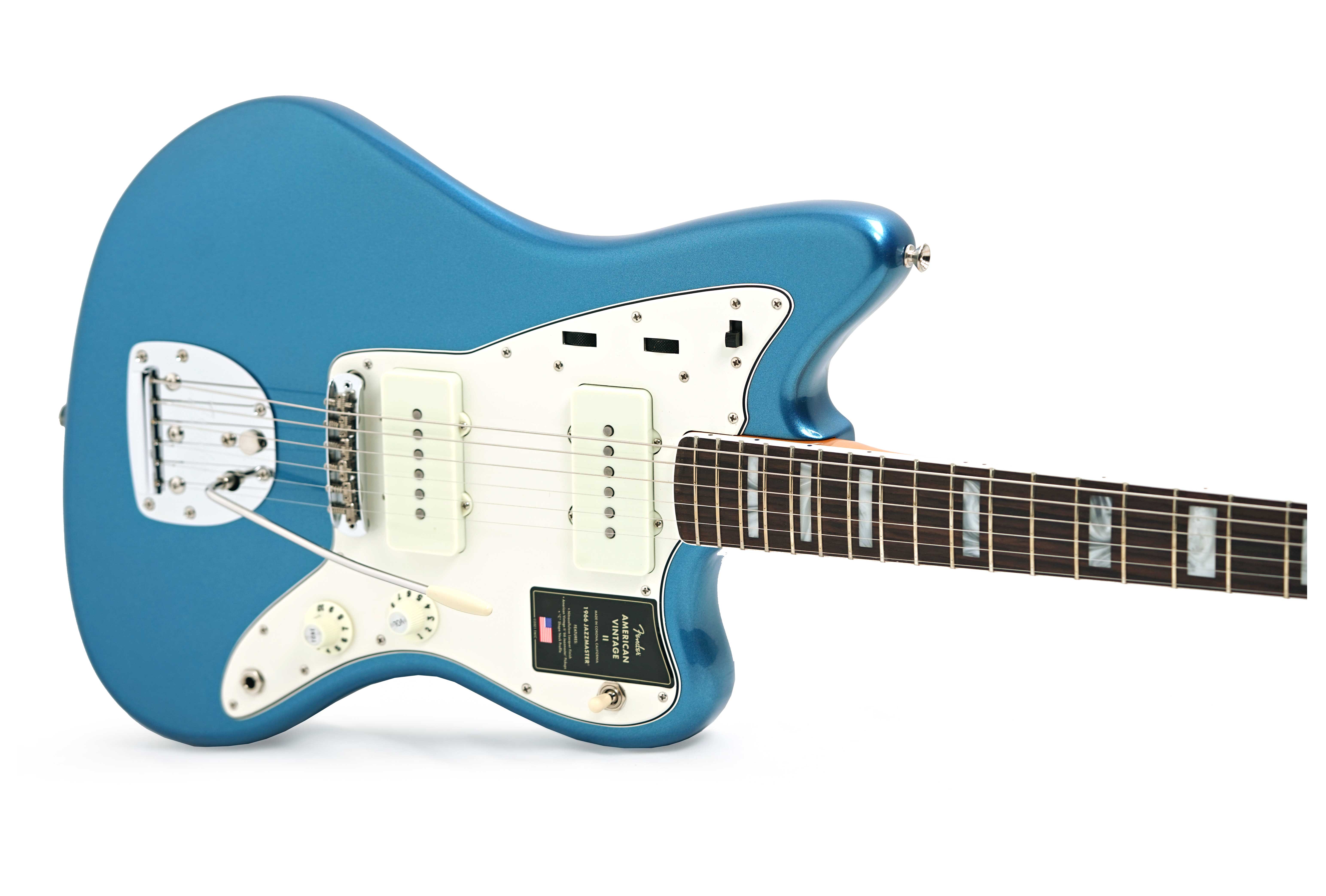 Fender American Vintage II 1966 Jazzmaster Rosewood Fingerboard Lake Placid Blue #V2449776