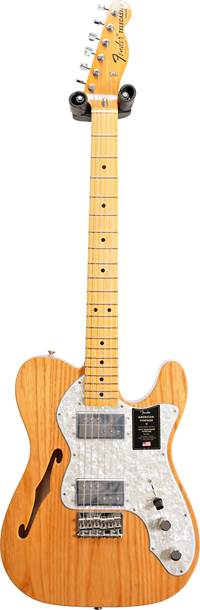 Fender American Vintage II 1972 Telecaster Thinline Maple Fingerboard Aged Natural
