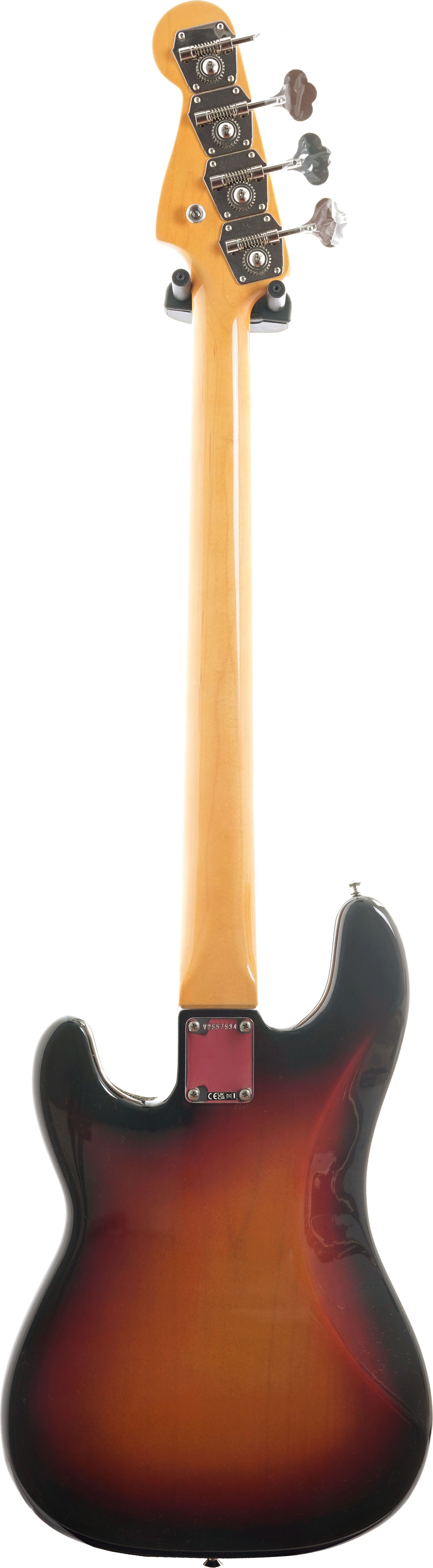 Fender American Vintage II 60 Precision Bass Rosewood Fingerboard 3 Colour Sunburst #V2557534