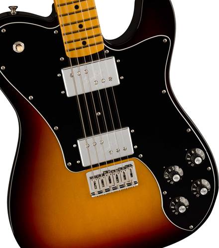 Fender American Vintage II 1975 Telecaster Deluxe Maple Fingerboard 3 Colour Sunburst Fender American Vintage II 1975 Telecaster Deluxe Maple Fingerboard 3 Colour Sunburst