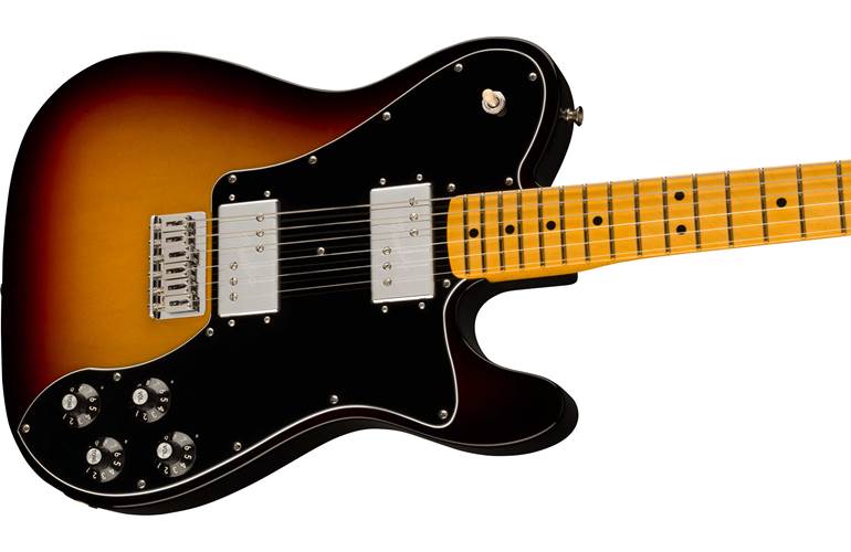 Fender American Vintage II 1975 Telecaster Deluxe Maple Fingerboard 3 Colour Sunburst Fender American Vintage II 1975 Telecaster Deluxe Maple Fingerboard 3 Colour Sunburst
