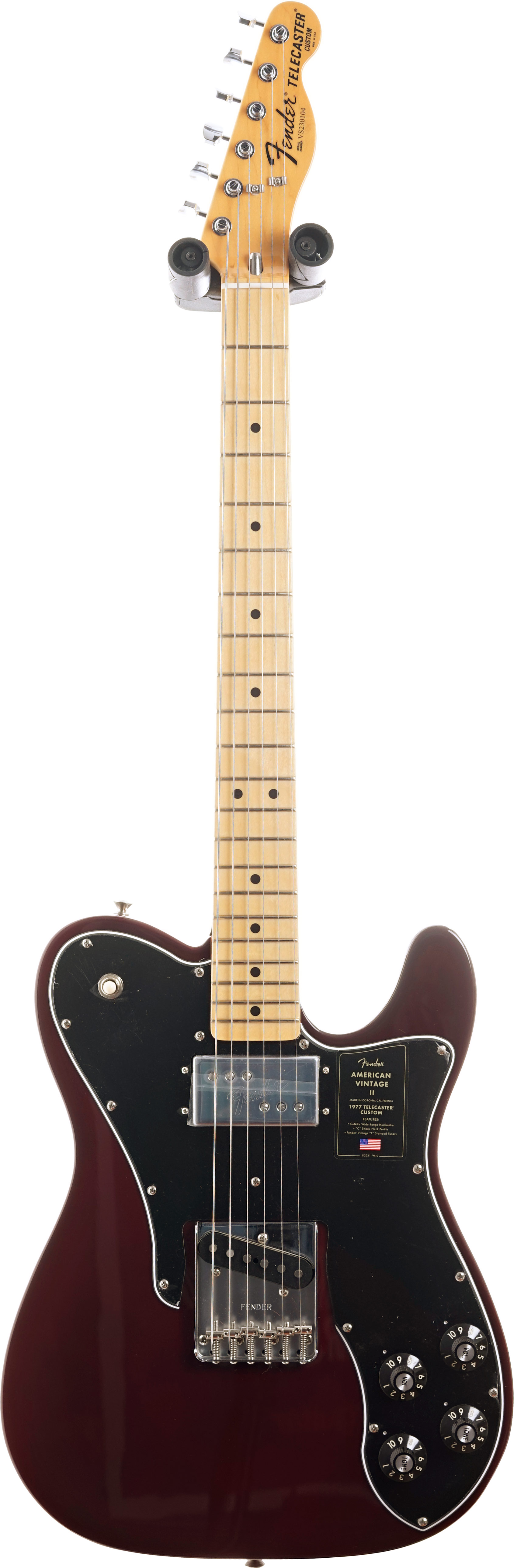Fender American Vintage II 1977 Telecaster Custom Maple Fingerboard Wine #VS230104