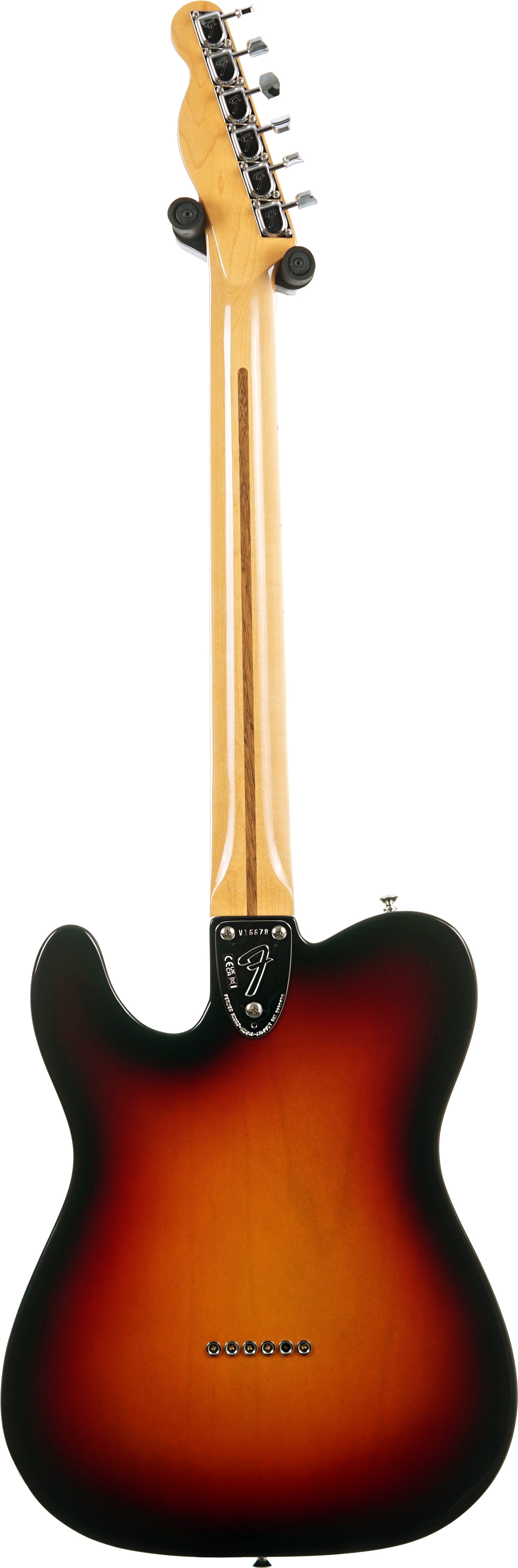 Fender American Vintage II 72 Telecaster Thinline Maple Fingerboard 3 Colour Sunburst #V16678