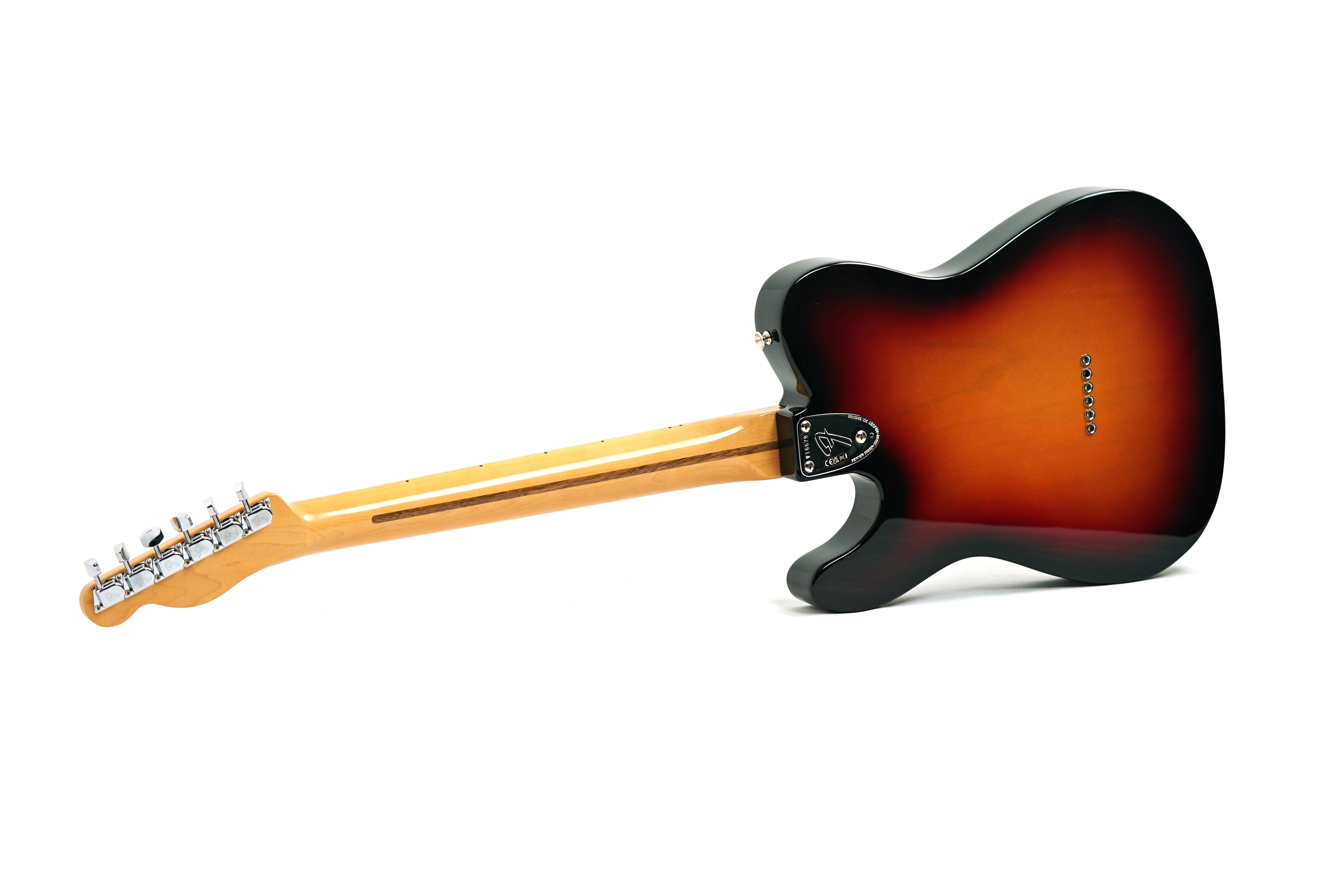 Fender American Vintage II 72 Telecaster Thinline Maple Fingerboard 3 Colour Sunburst #V16678