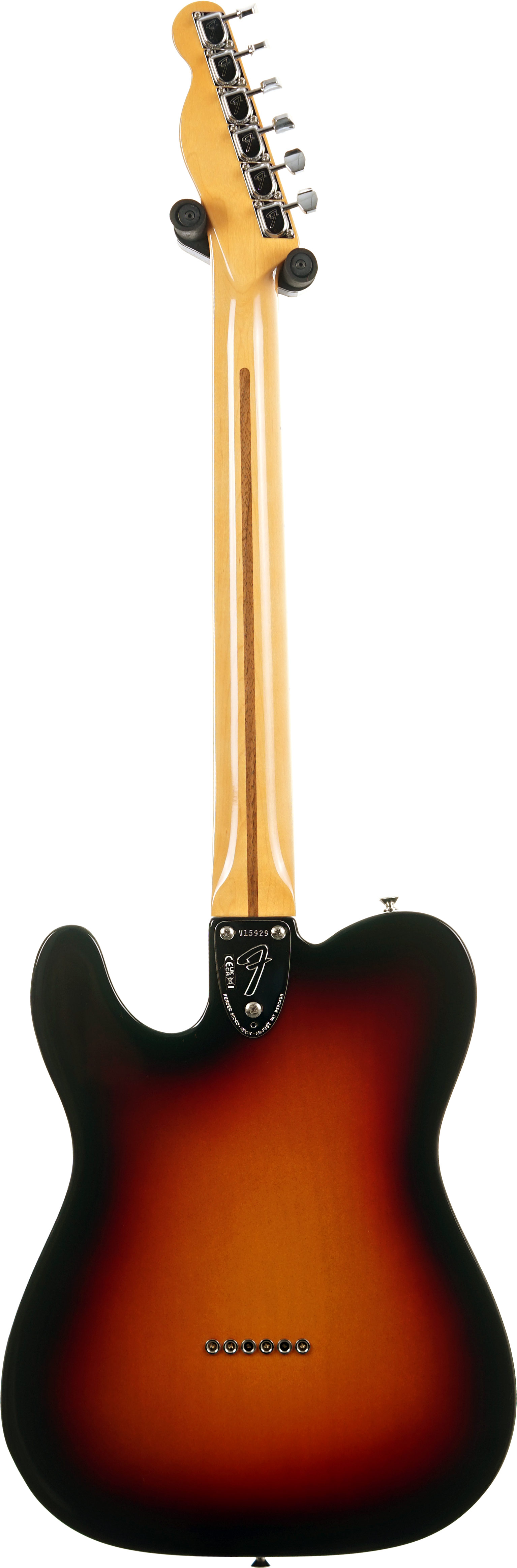 Fender American Vintage II 72 Telecaster Thinline Maple Fingerboard 3 Colour Sunburst #V15929