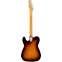Fender American Vintage II 1972 Telecaster Thinline Maple Fingerboard 3 Colour Sunburst Back View