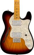 Fender American Vintage II 1972 Telecaster Thinline Maple Fingerboard 3 Colour Sunburst