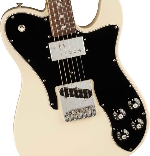 Fender American Vintage II 1977 Telecaster Custom Rosewood Fingerboard Olympic White Fender American Vintage II 1977 Telecaster Custom Rosewood Fingerboard Olympic White