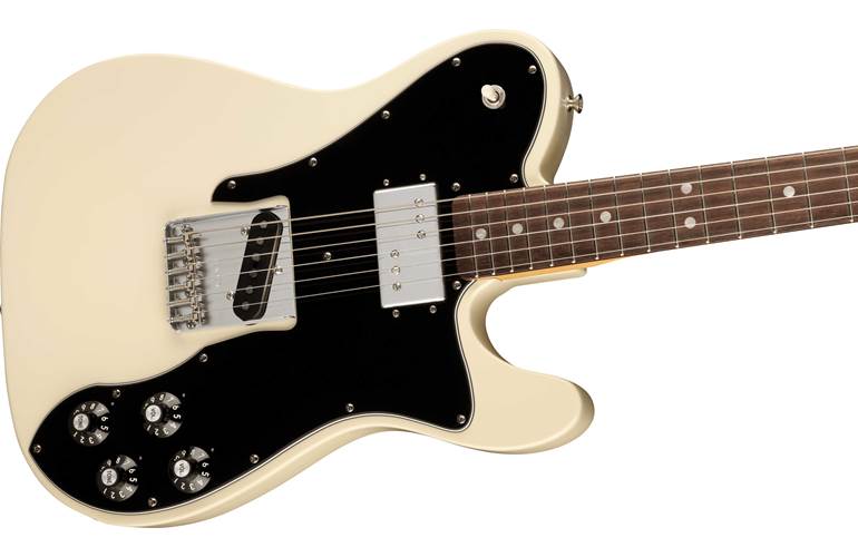 Fender American Vintage II 1977 Telecaster Custom Rosewood Fingerboard Olympic White Fender American Vintage II 1977 Telecaster Custom Rosewood Fingerboard Olympic White