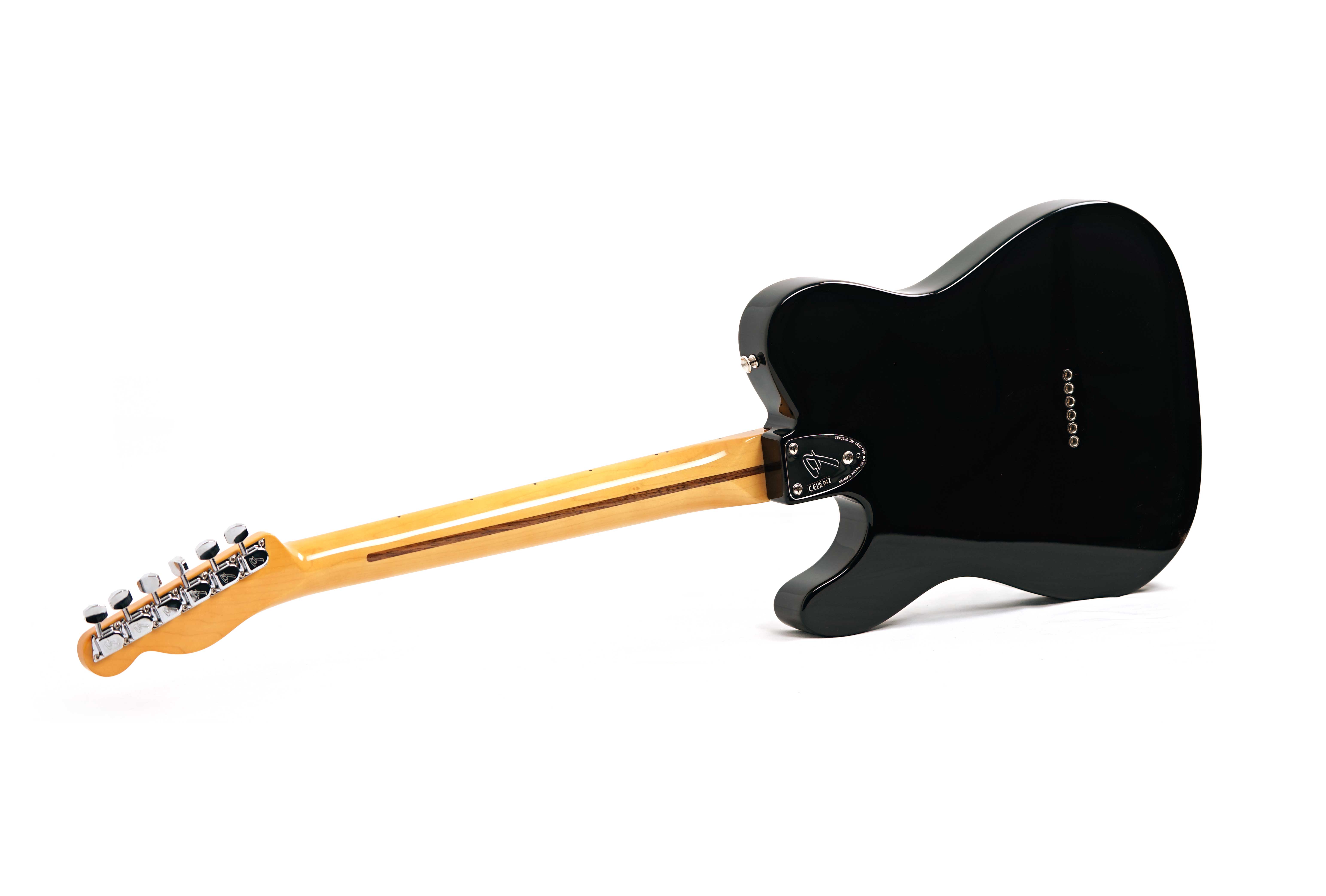 Fender American Vintage II 1977 Telecaster Custom Maple Fingerboard Black #VS230887