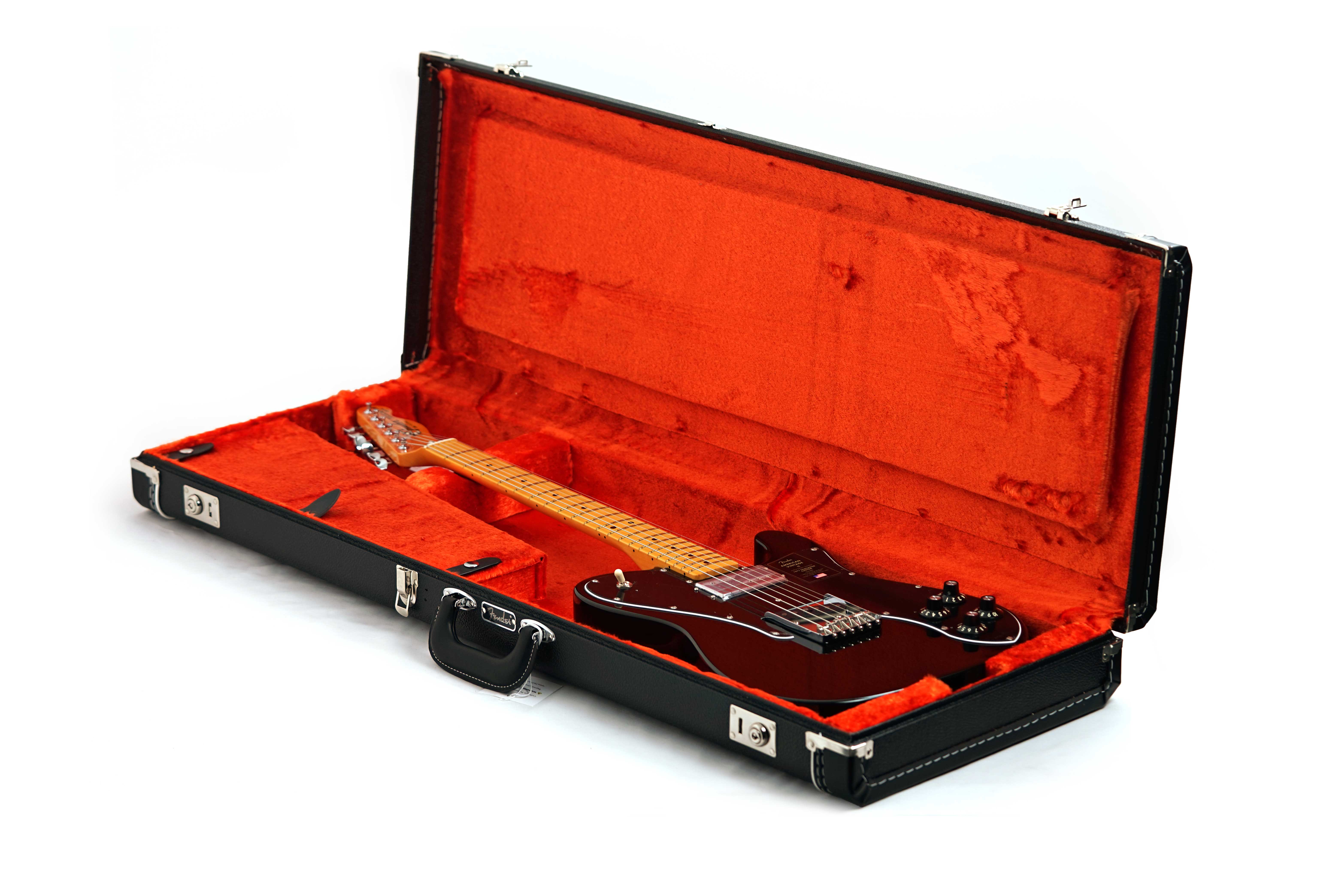 Fender American Vintage II 1977 Telecaster Custom Maple Fingerboard Black #VS230887