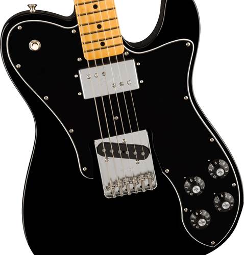 Fender American Vintage II 1977 Telecaster Custom Maple Fingerboard Black Fender American Vintage II 1977 Telecaster Custom Maple Fingerboard Black