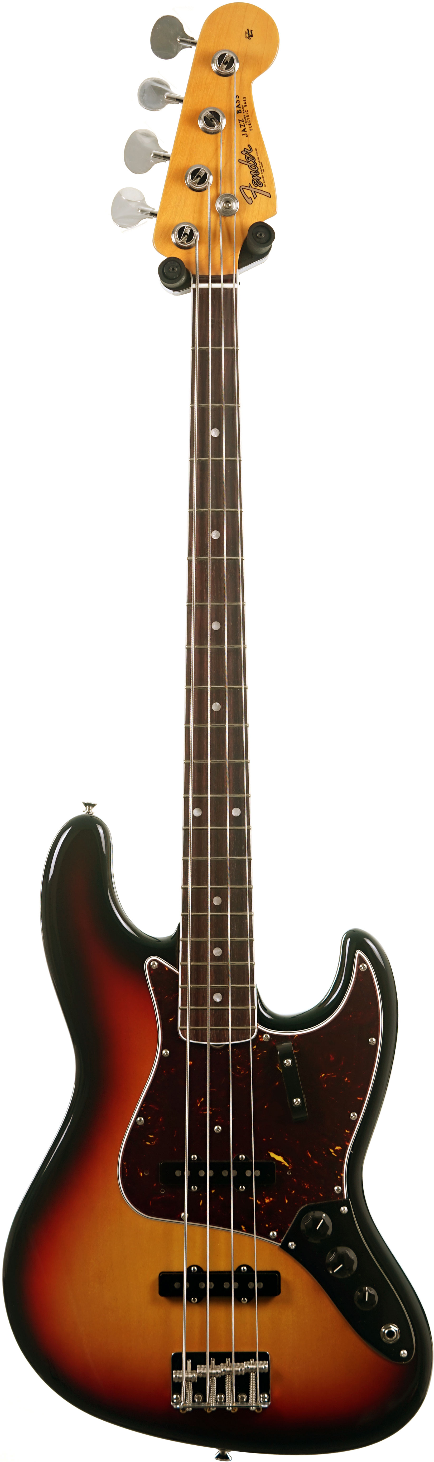 Fender American Vintage II 1966 Jazz Bass 3 Colour Sunburst #V2554289