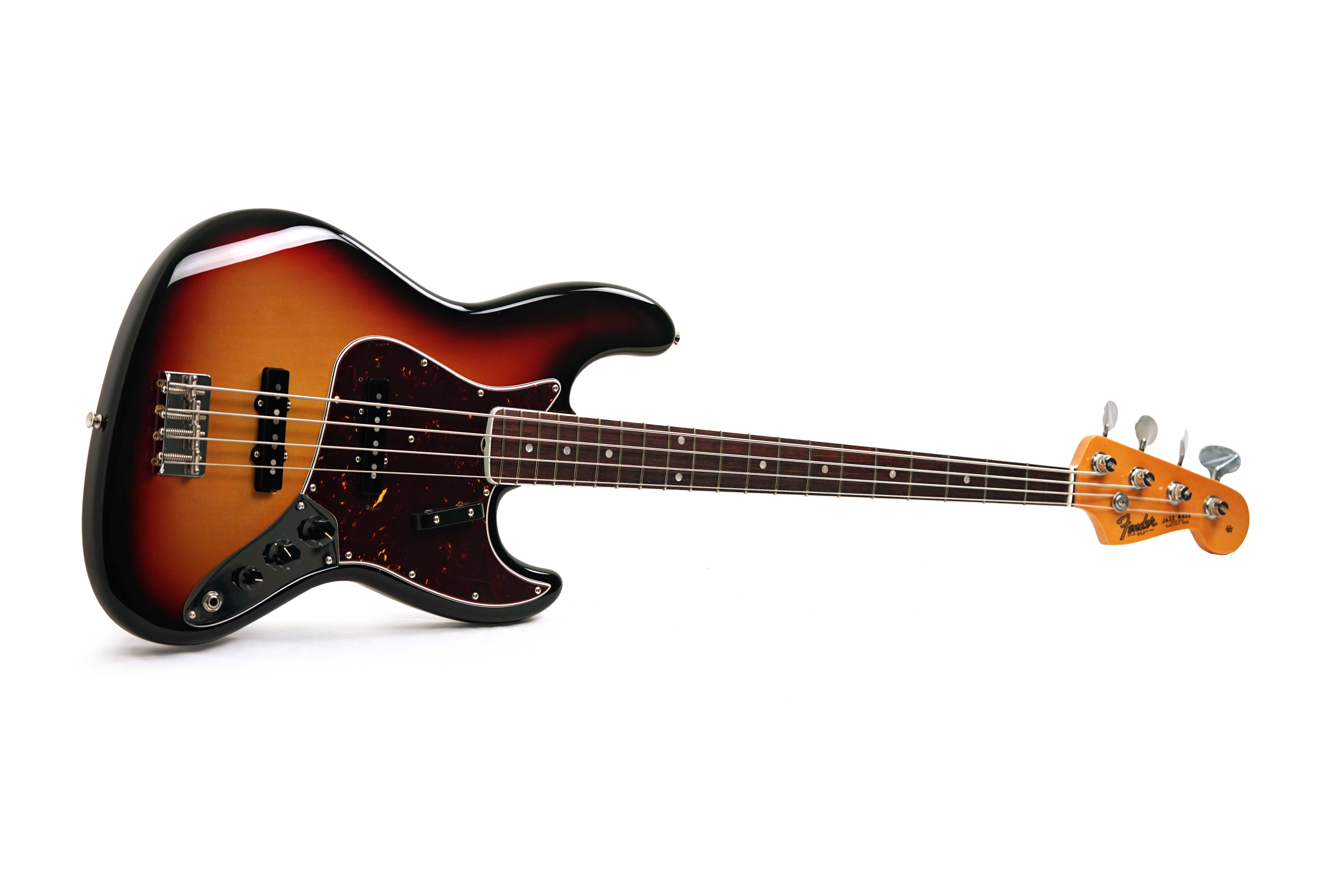 Fender American Vintage II 1966 Jazz Bass 3 Colour Sunburst #V2554289