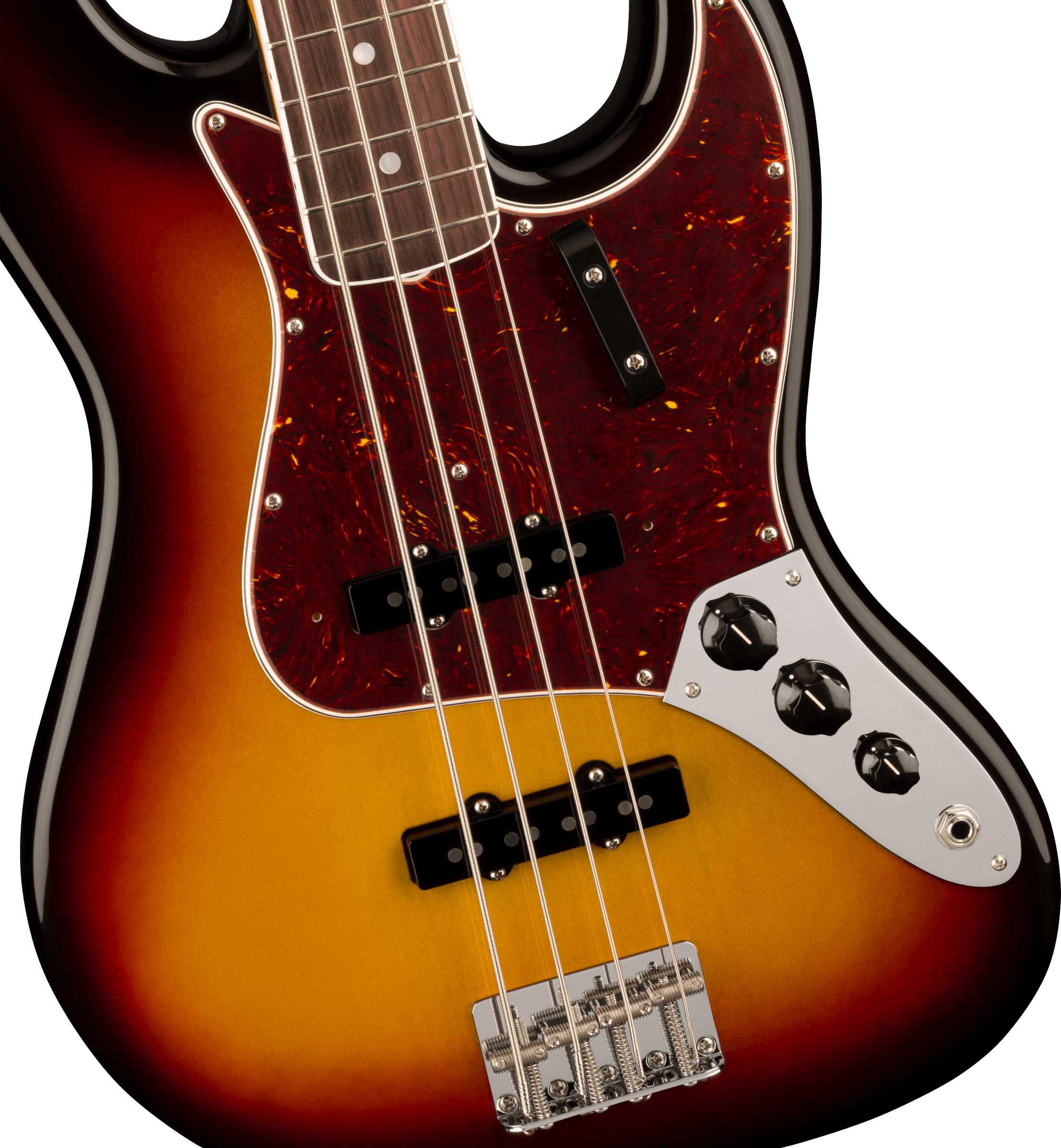 Fender American Vintage II 1966 Jazz Bass 3 Colour Sunburst 