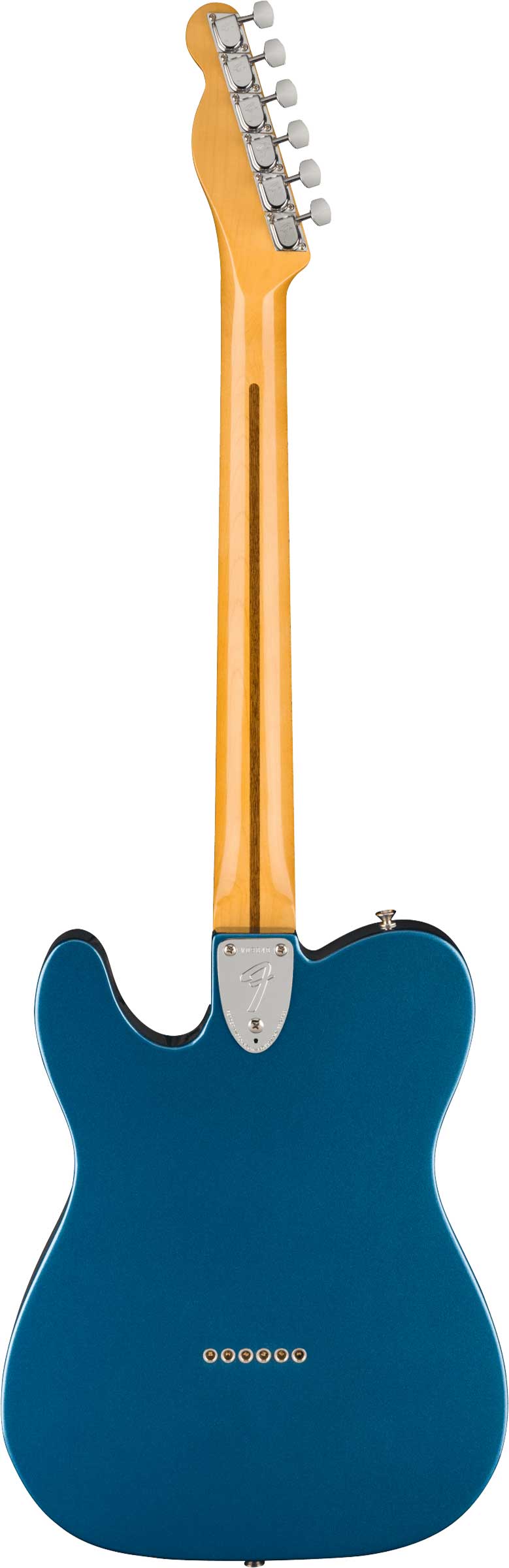 Fender American Vintage II 1972 Telecaster Thinline Maple Fingerboard Lake Placid Blue