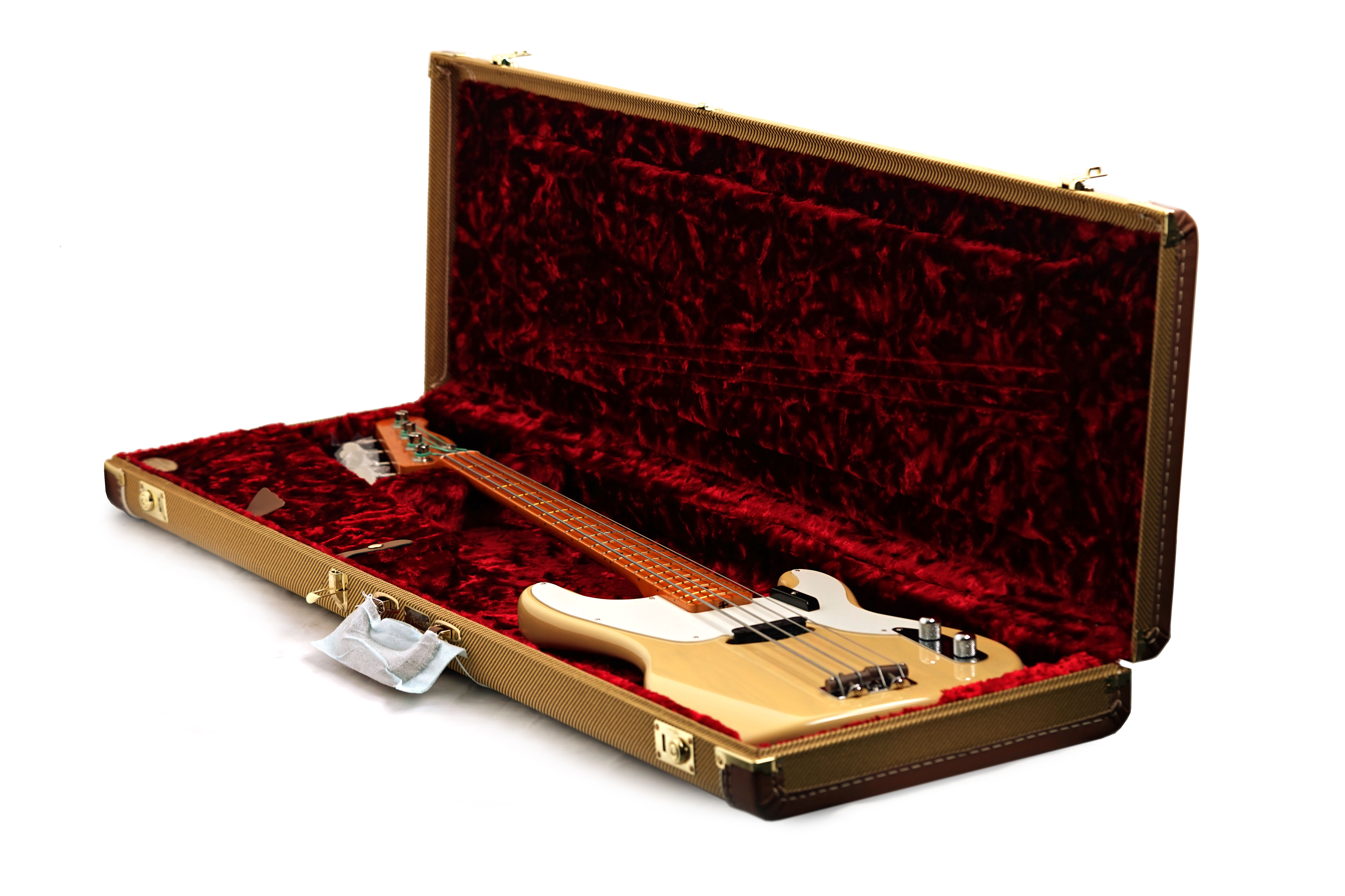 Fender American Vintage II 1954 Precision Bass Maple Fingerboard Vintage Blonde (Ex-Demo) #V0474