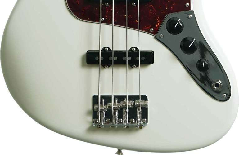 Fender American Vintage II 1966 Jazz Bass Rosewood Fingerboard Olympic White (Ex-Demo) #V2324220 Fender American Vintage II 1966 Jazz Bass Rosewood Fingerboard Olympic White (Ex-Demo) #V2324220