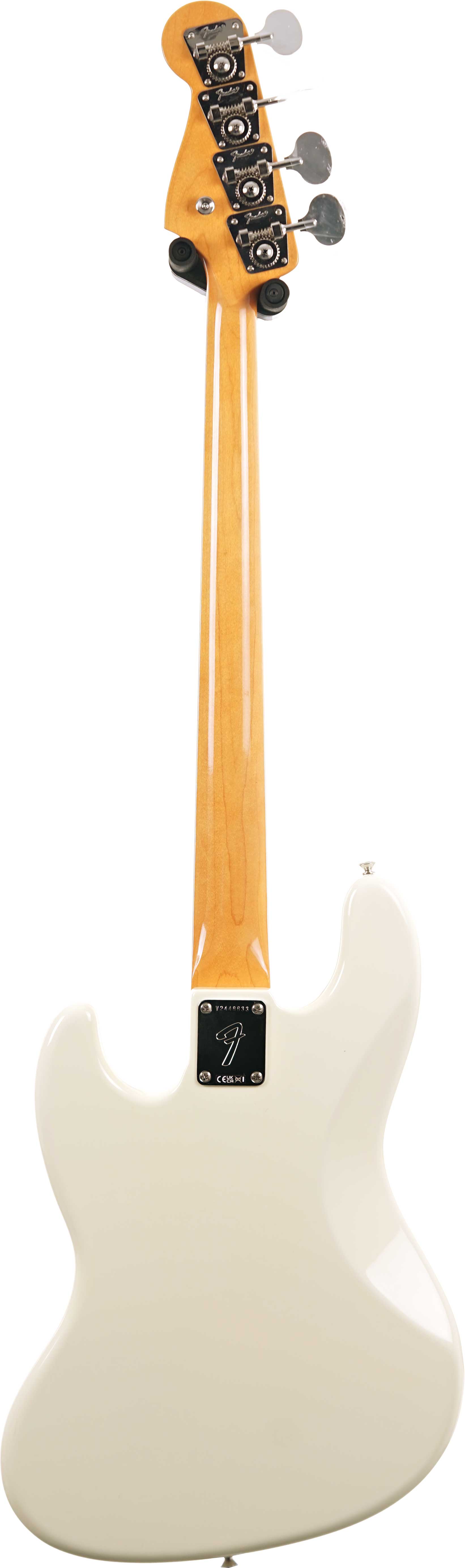 Fender American Vintage II 1966 Jazz Bass Rosewood Fingerboard Olympic White (Ex-Demo) #V2448833