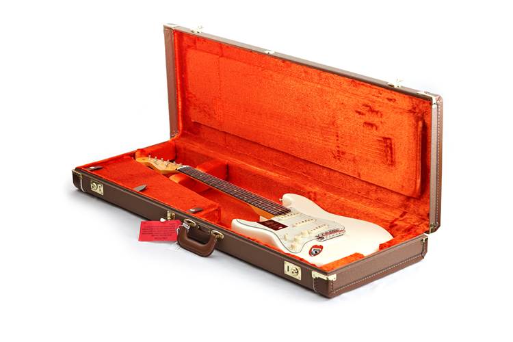 Fender American Vintage II 61 Stratocaster Olympic White Left Handed (Ex-Demo) #V2216382 Fender American Vintage II 61 Stratocaster Olympic White Left Handed (Ex-Demo) #V2216382