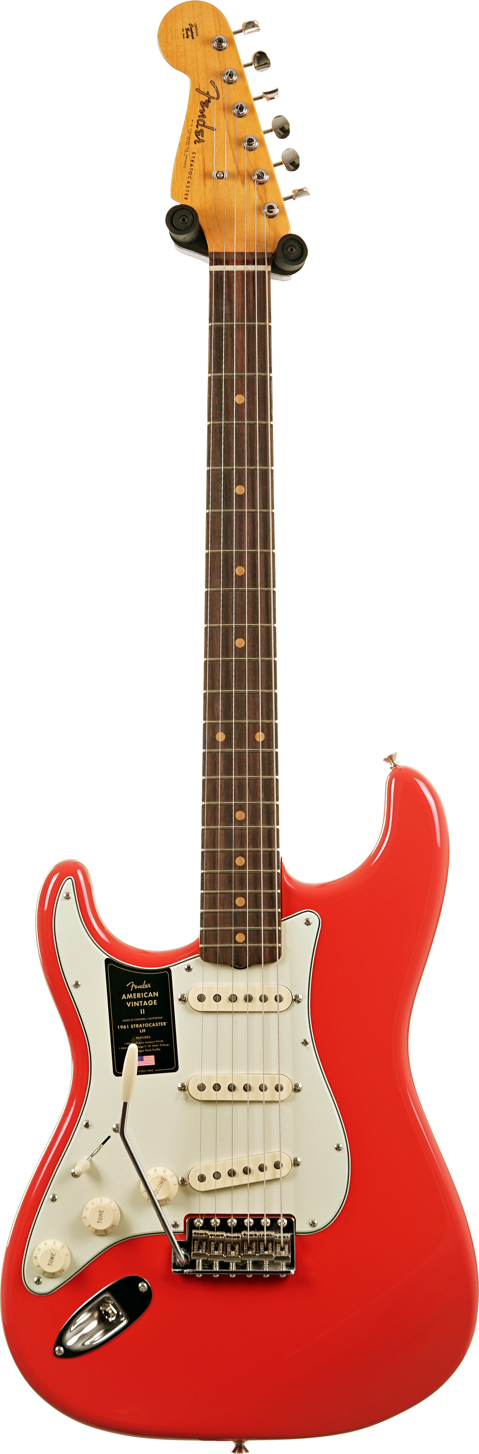 Fender American Vintage II 61 Stratocaster Fiesta Red Left Handed #V2558596