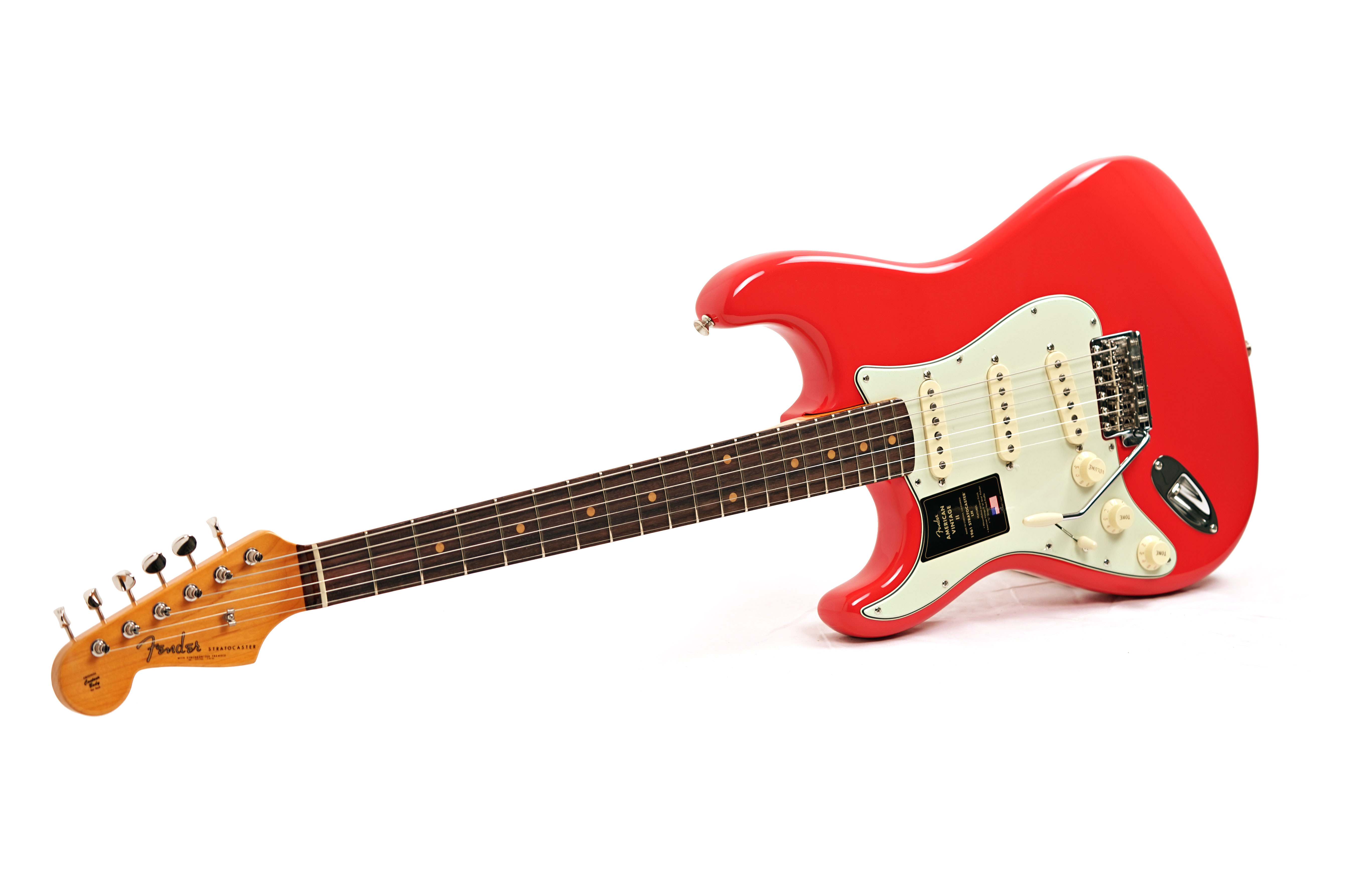 Fender American Vintage II 61 Stratocaster Fiesta Red Left Handed #V2558596