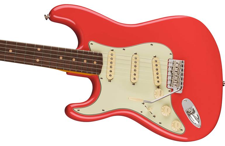 Fender American Vintage II 1961 Stratocaster Fiesta Red Left Handed Fender American Vintage II 1961 Stratocaster Fiesta Red Left Handed
