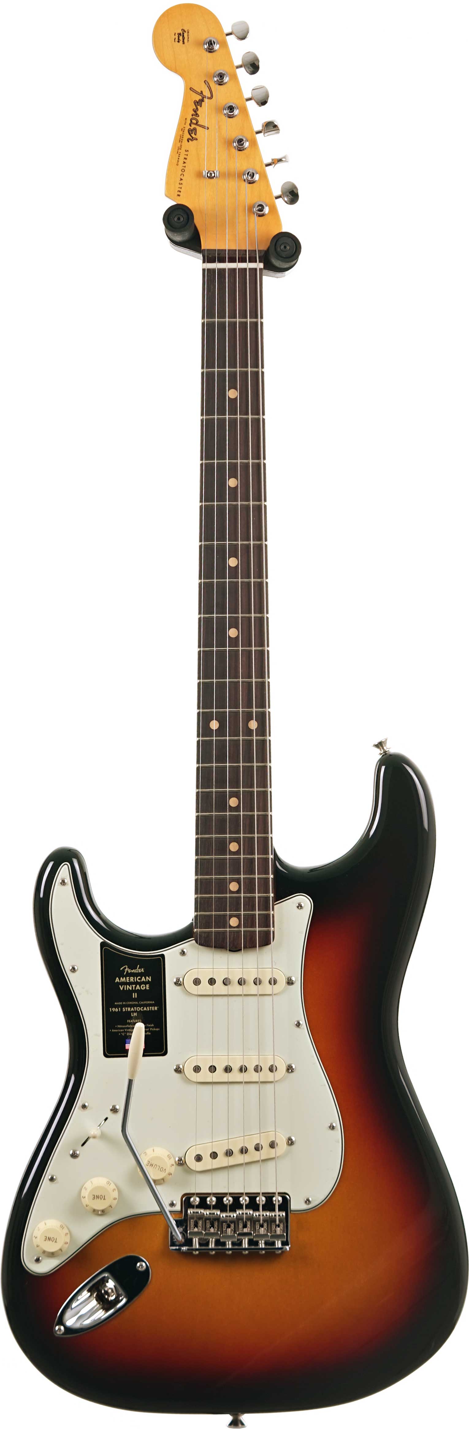Fender American Vintage II 61 Stratocaster 3 Colour Sunburst Left Handed (Nearly New) #V2432158