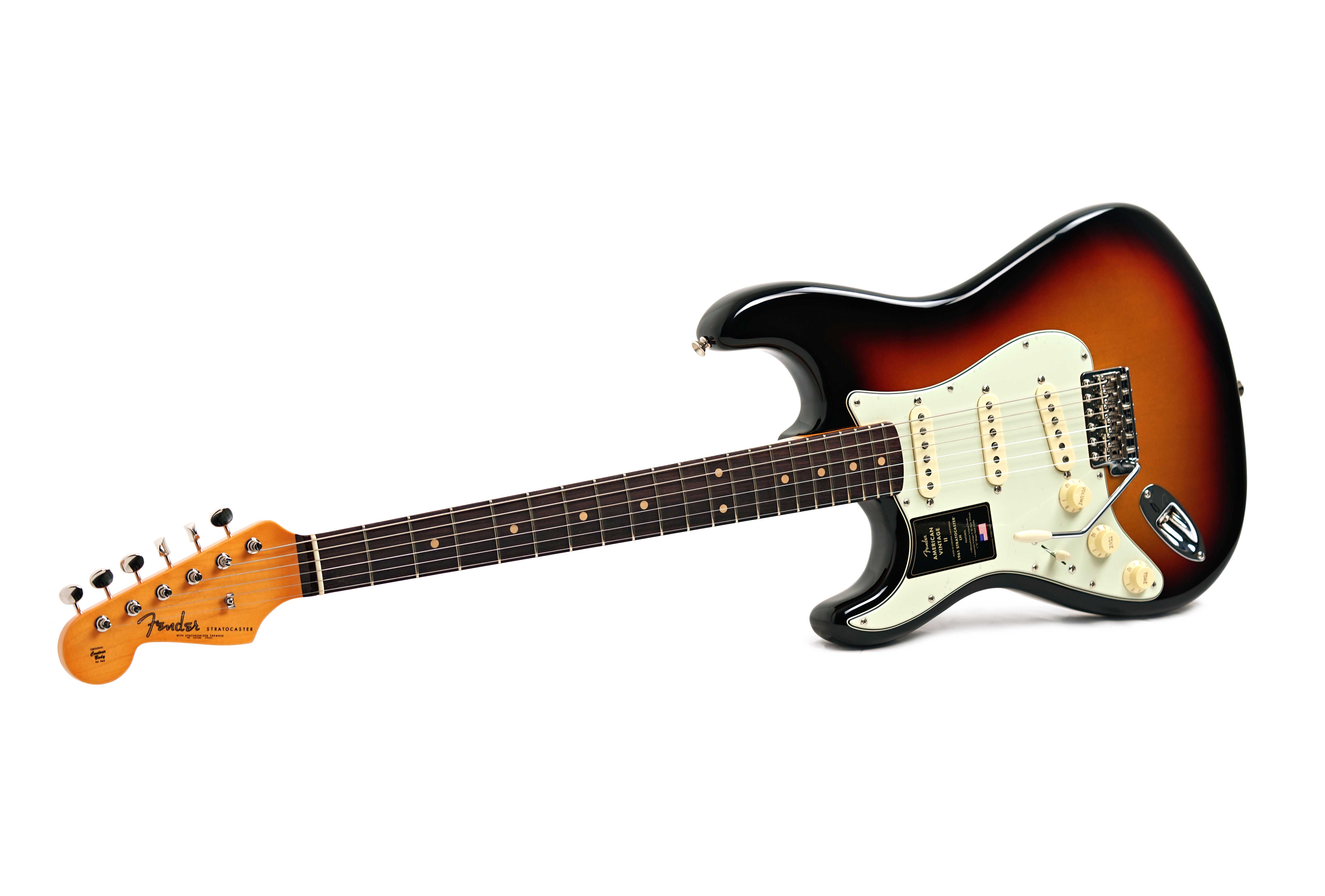Fender American Vintage II 61 Stratocaster 3 Colour Sunburst Left Handed (Nearly New) #V2432158