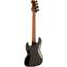 Squier FSR Contemporary Active Jazz Bass HH Satin Graphite Metallic Roasted Maple Fingerboard  Back View