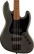 Squier FSR Contemporary Active Jazz Bass HH Satin Graphite Metallic Roasted Maple Fingerboard