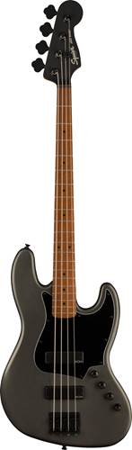 Squier FSR Contemporary Active Jazz Bass HH Satin Graphite Metallic Roasted Maple Fingerboard 