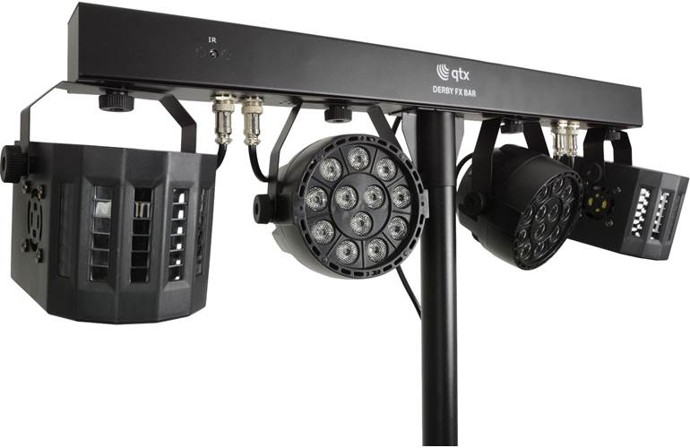 QTX LED Derby FX Bar with Stand QTX LED Derby FX Bar with Stand