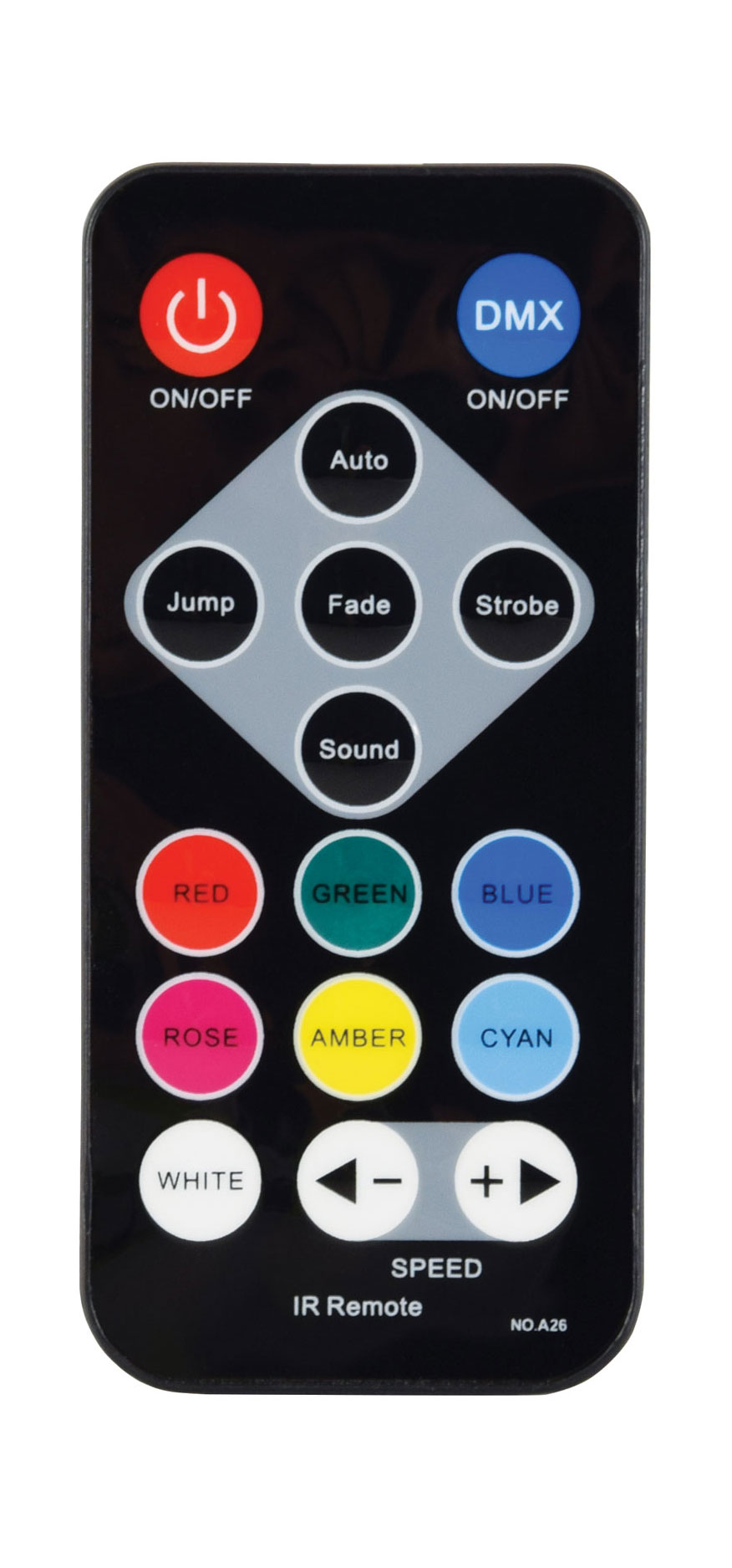 QTX PAR-180 High Power RGB PAR Light with IR Remote