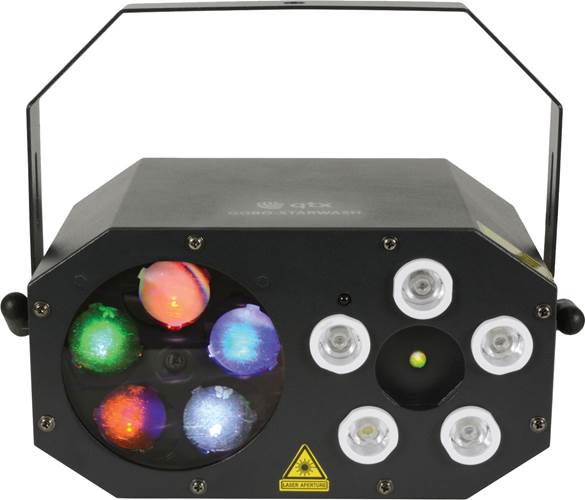 QTX Gobo Starwash Multi Light Effect QTX Gobo Starwash Multi Light Effect