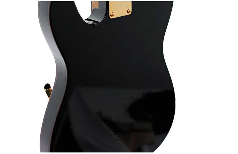 Kithara Astral Relic Piano Black with Bigsby Rosewood Fingerboard Kithara Astral Relic Piano Black with Bigsby Rosewood Fingerboard