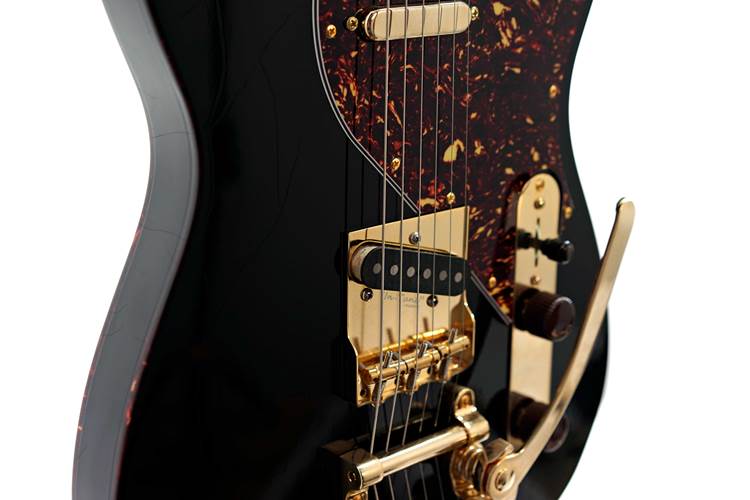 Kithara Astral Relic Piano Black with Bigsby Rosewood Fingerboard Kithara Astral Relic Piano Black with Bigsby Rosewood Fingerboard