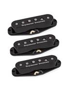 Seymour Duncan Scooped for Stratocaster Singlecoil Pickup Set Black