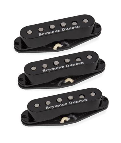 Seymour Duncan Scooped for Stratocaster Singlecoil Pickup Set Black Seymour Duncan Scooped for Stratocaster Singlecoil Pickup Set Black