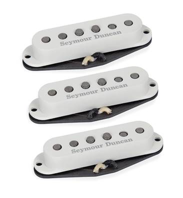 Seymour Duncan Scooped for Stratocaster Singlecoil Pickup Set Parchment