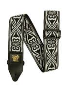 Ernie Ball Black Heart Jacquard Strap