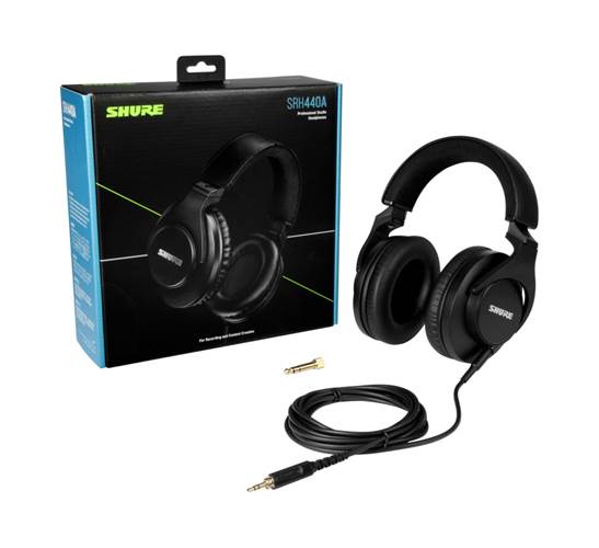 Shure SRH440A Professional Studio Headphones Shure SRH440A Professional Studio Headphones